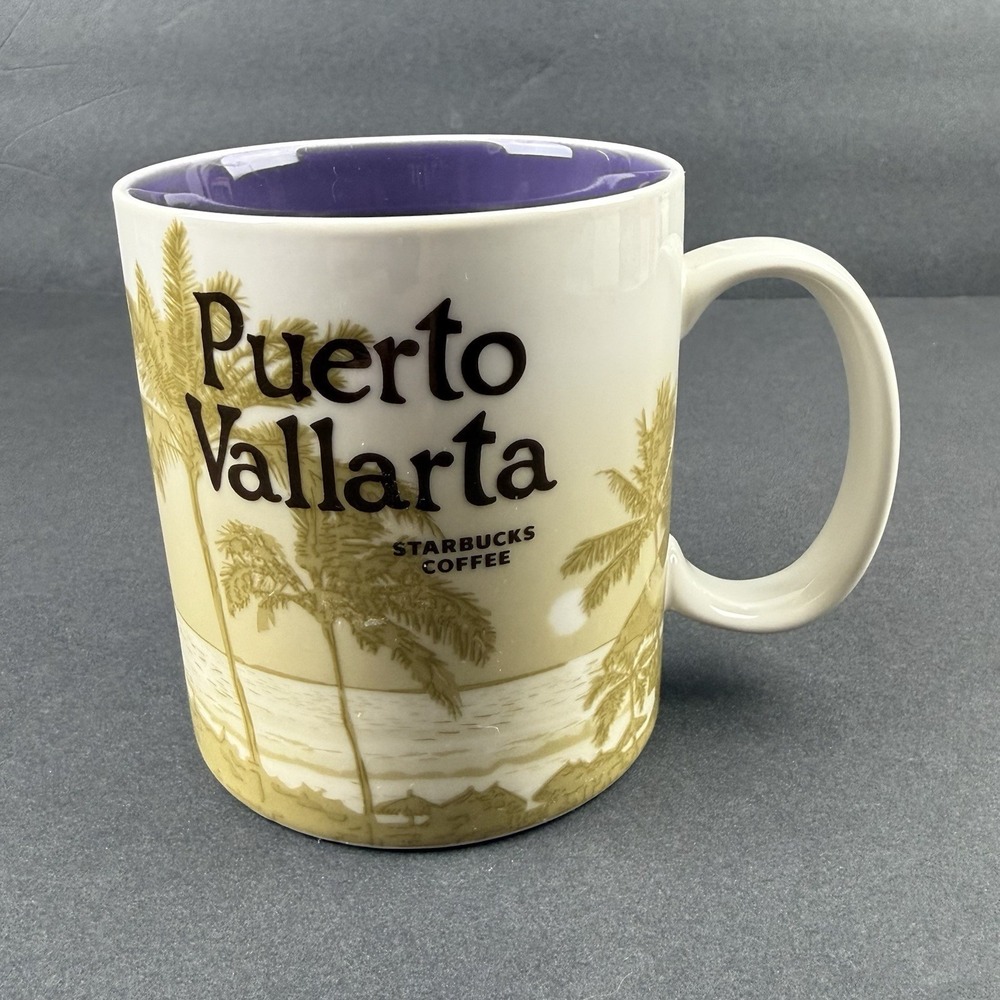 Starbucks Global Icon Collector Series  Mug Puerta Vallarta Coffee Cup New